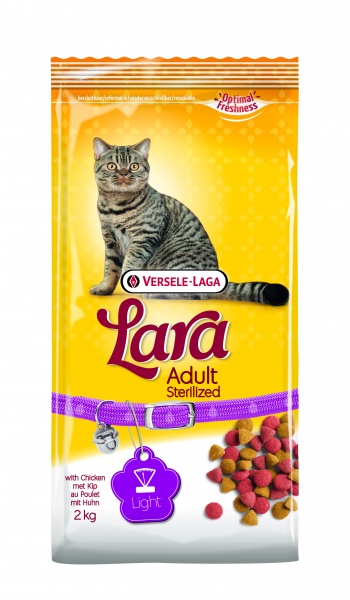 Versele Laga Lara Adult Sterilized Cat Food 4 x 2kg