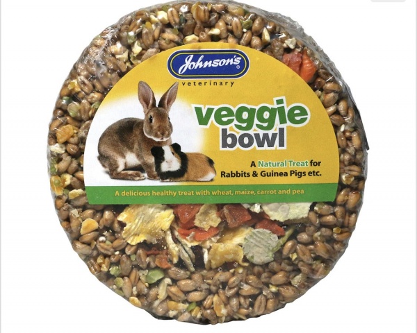 JVP Veggie Bowl Small Animal Treats 150g x 8