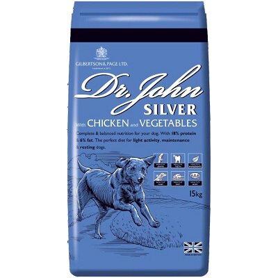 Dr John Silver Dog Food with Chicken 15kg
