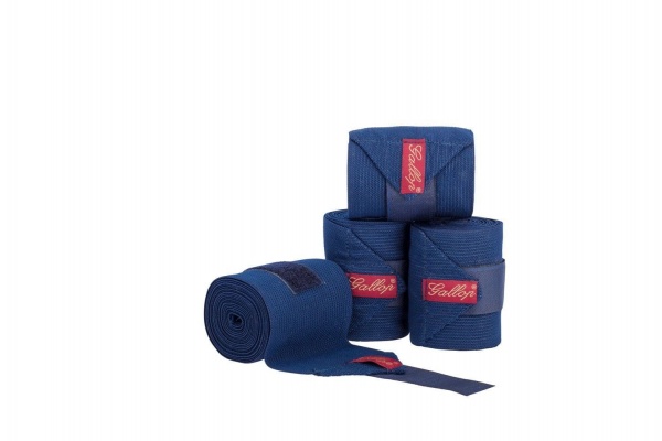 Gallop Elasticated Bandages - Navy
