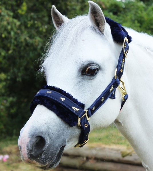 Gallop Fluffy Headcollar with Removable Fur