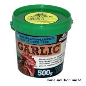 Global Herbs Garlic Granule Poultry Supplement 40/20 500g