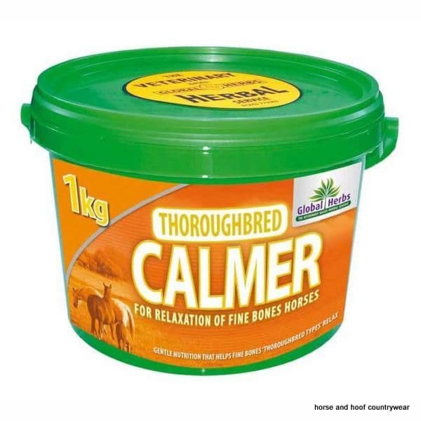 Global Herbs Thoroughbred Calmer - 1kg Tub
