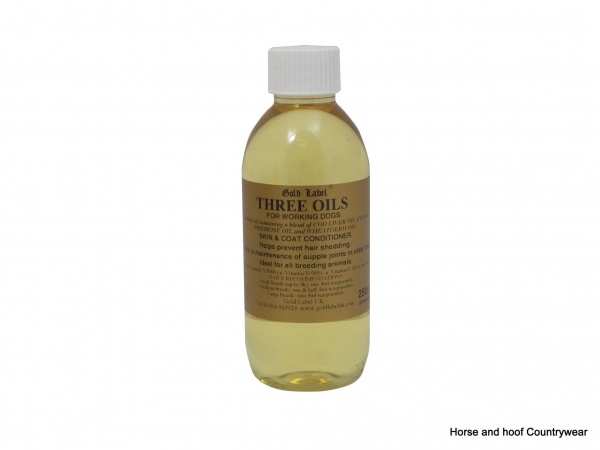 Gold Label Canine Three Oils