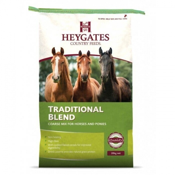 Heygates Traditional Blend Horse Coarse Mix Horse Feed 20kg