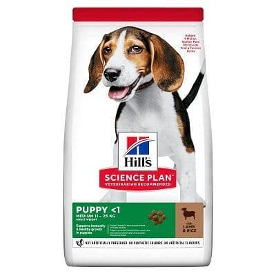 Hills Science Plan Puppy Medium with Lamb & Rice Puppy Food 14kg