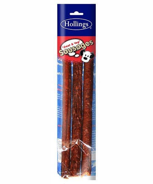 Hollings Meat & Veg Sausage Dog Treats 12 x 3 Display Box