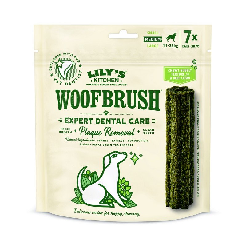 Woofbrush Dental Chew Medium Multipack 5 x 196g