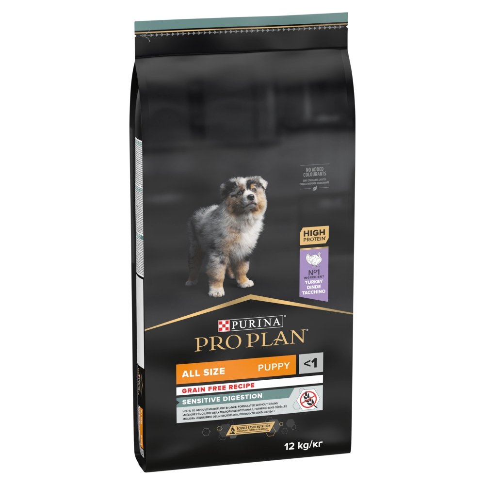 Pro Plan Puppy Grain Free Sensitive Digestion All Sizes 12kg