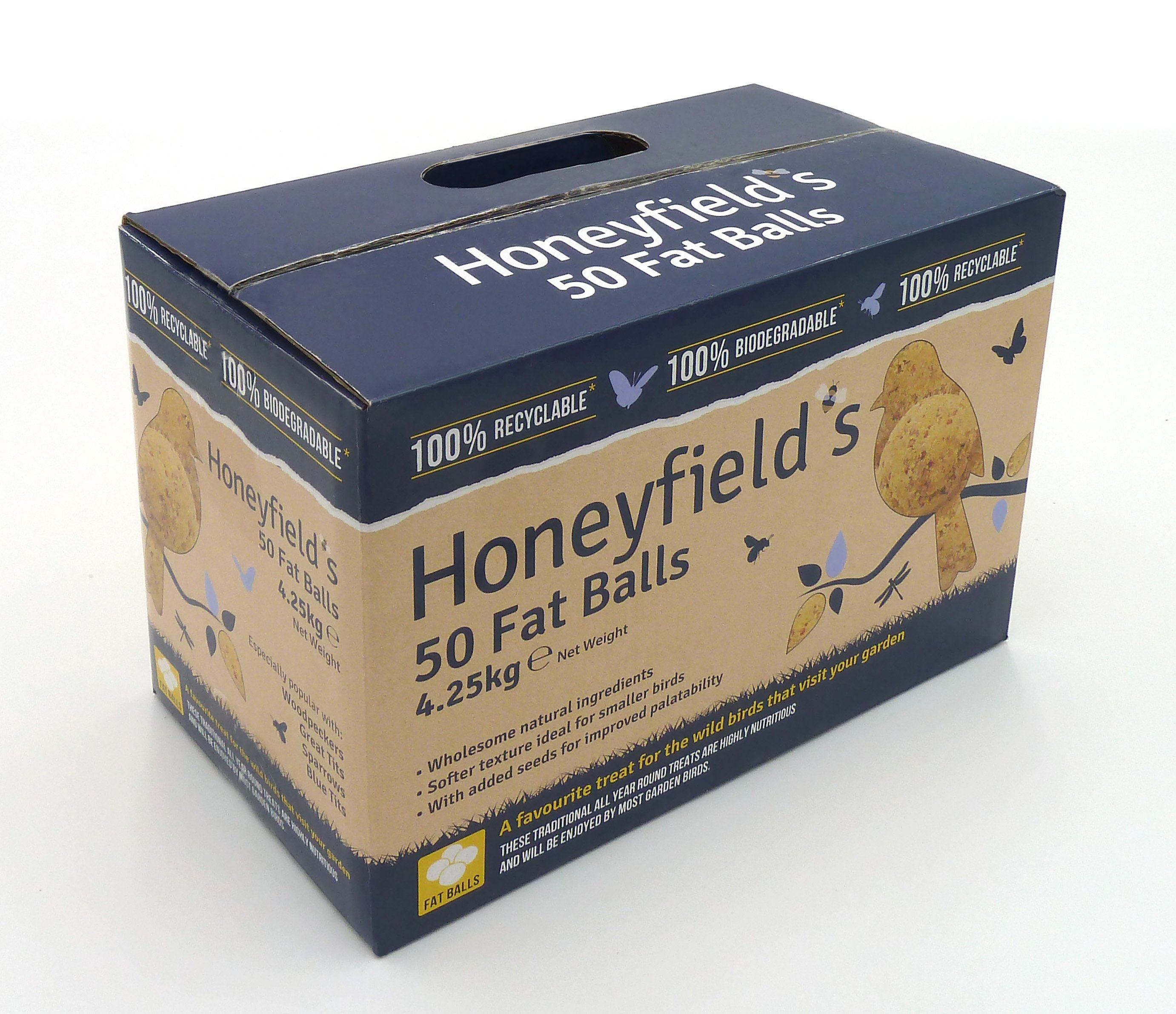 Honeyfield's Fat Balls No Nets 50 Box