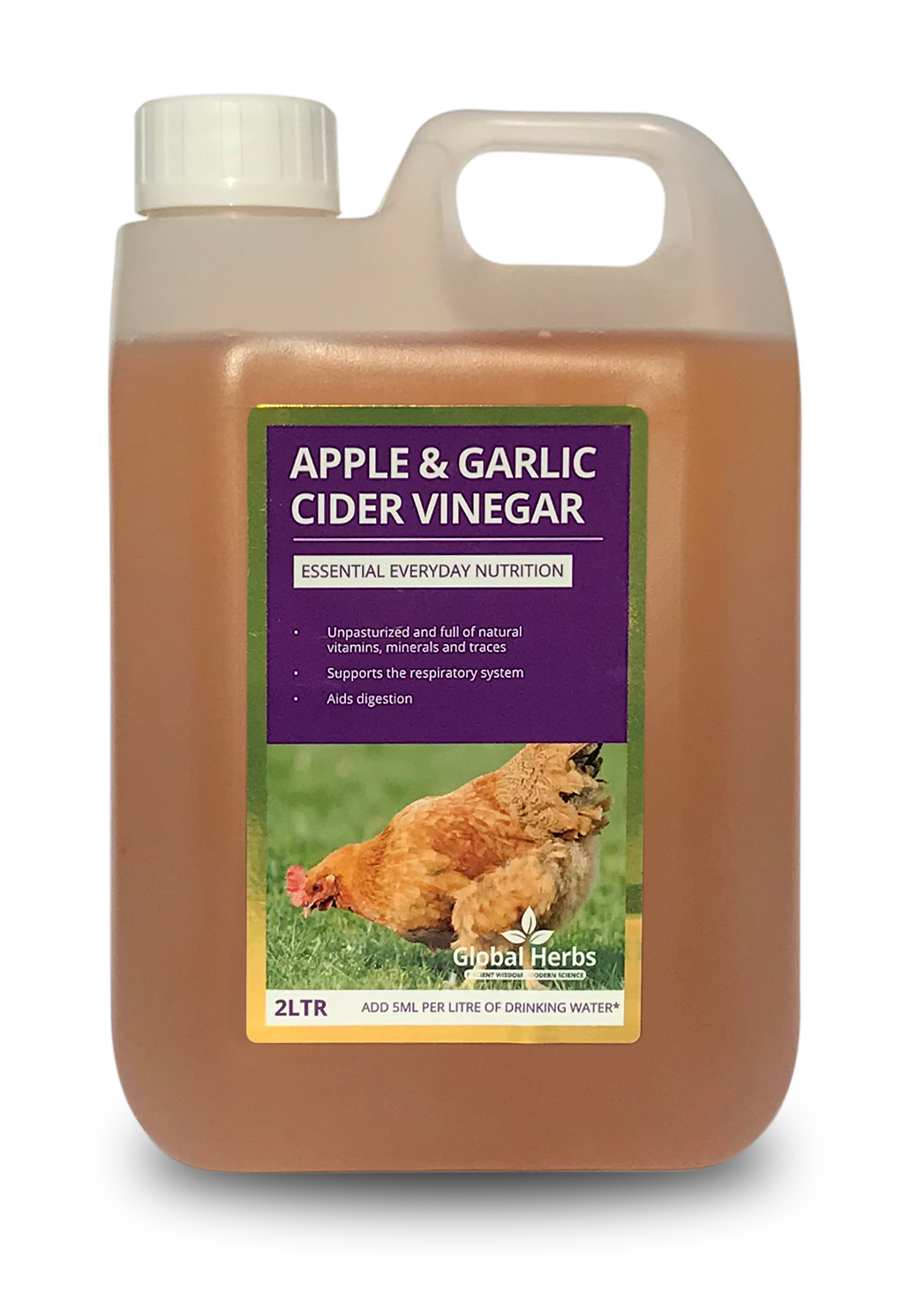 Global H Apple & Garlic Cider Vinegar(C)