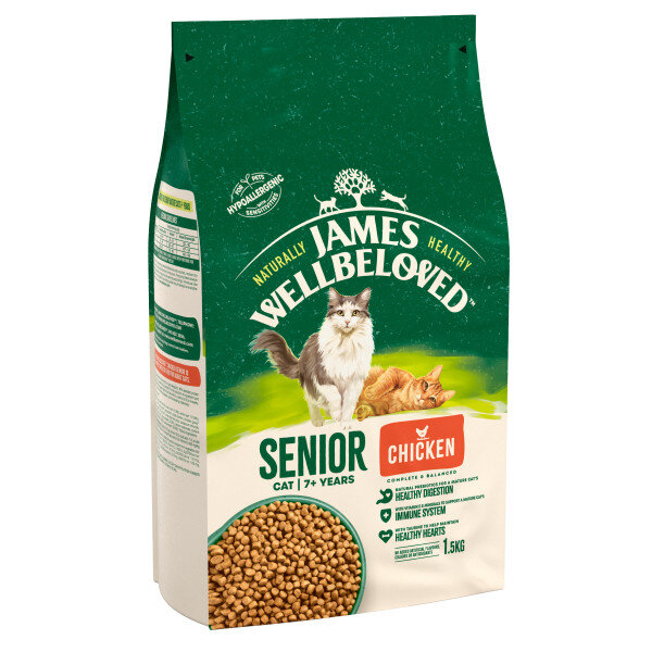 James Wellbeloved Cat Senior Chicken & Rice 1.5kg