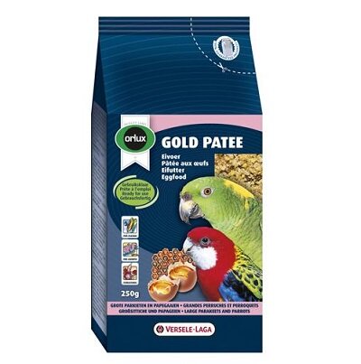 Versele Laga Orlux Gold Patee Large Parakeets & Parrots 5 x 250g