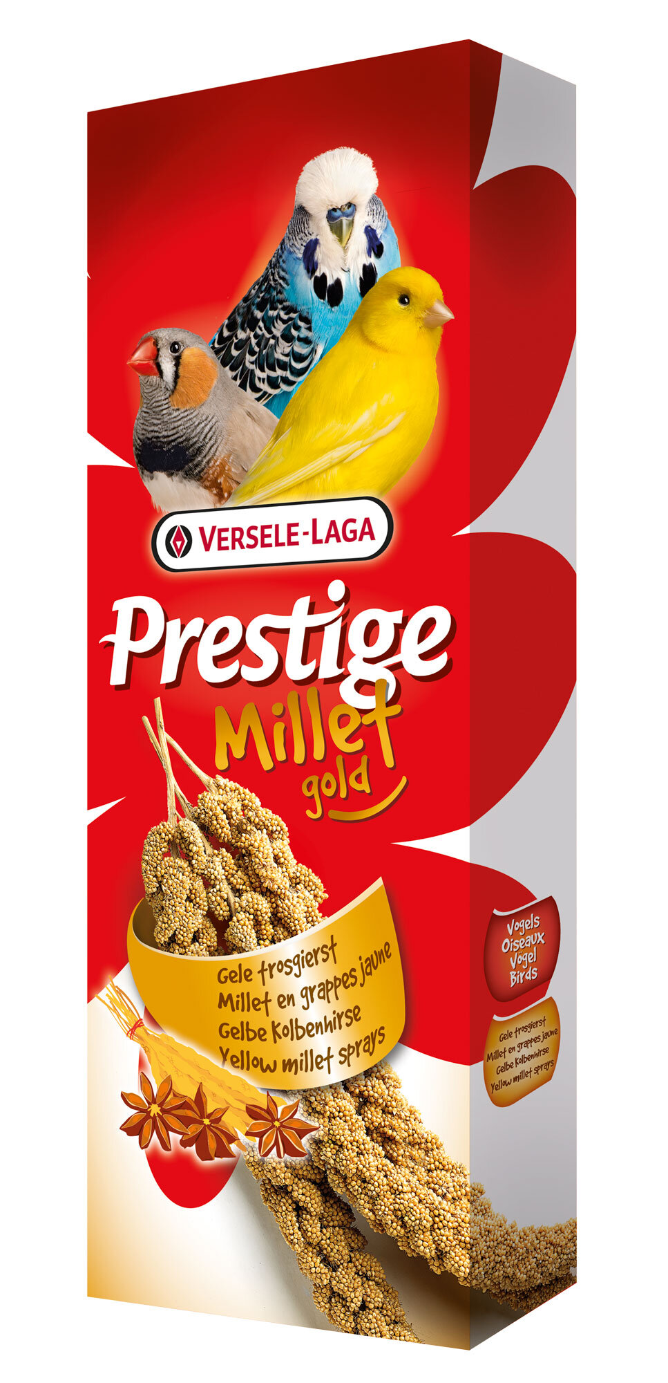 Versele Laga Prestige Millet Yellow Seeds For Birds 6 x 100g