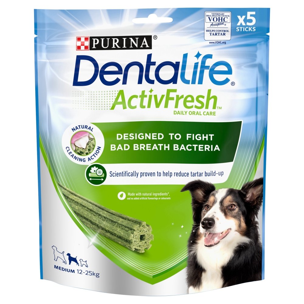 DentaLife ActivFresh Medium 6 x 115g (5 Sticks)