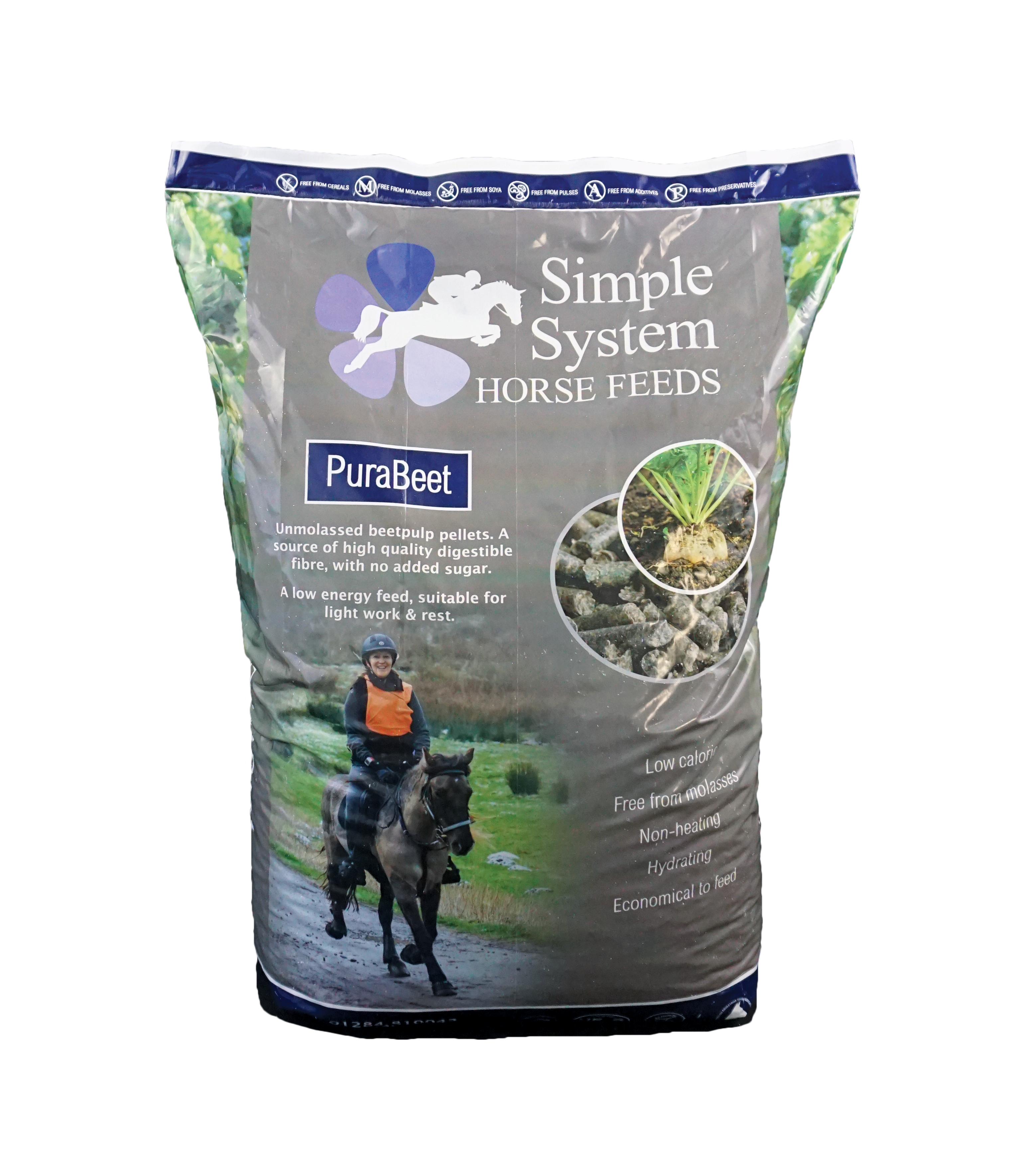 Simple System PuraBeet Pellets Horse Feed 20kg