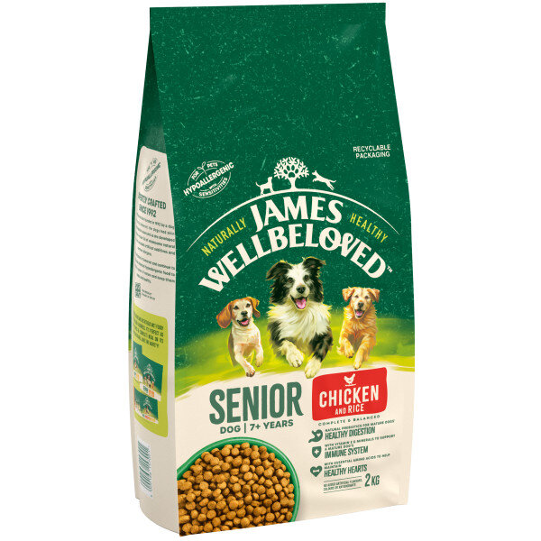 James Wellbeloved Senior Chicken & Rice 2kg