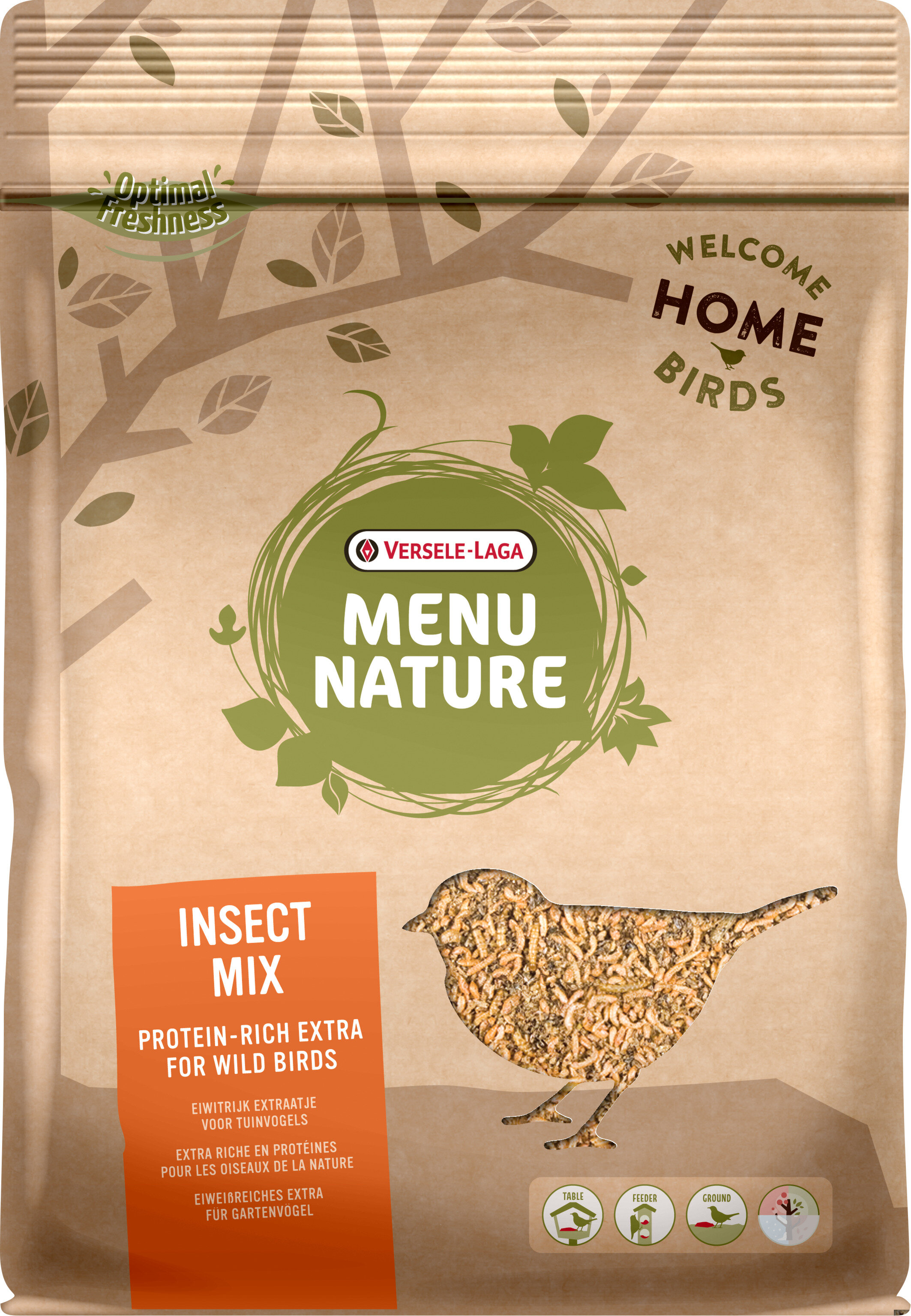 Versele Laga Menu Nature Insect Mix 5 x 250g