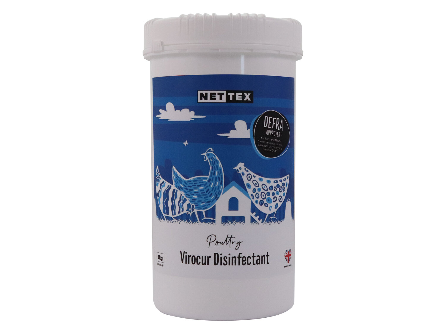 Net-Tex Poultry Virocur Disinfectant 1kg