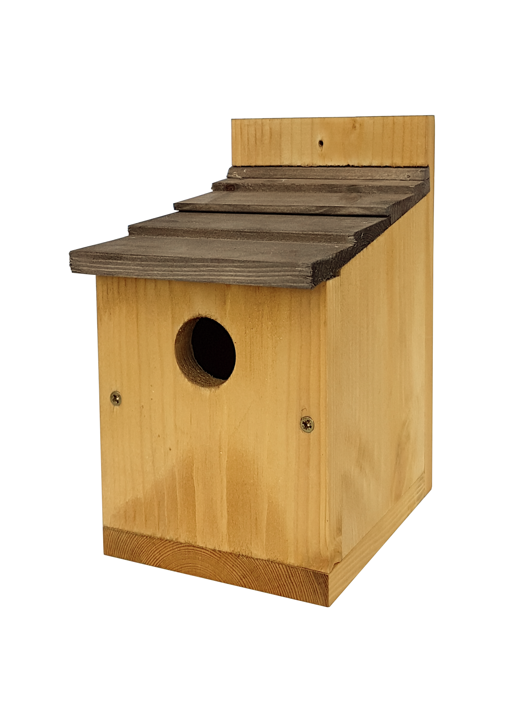 Johnston & Jeff Classic Nest Box with Shingles Roof