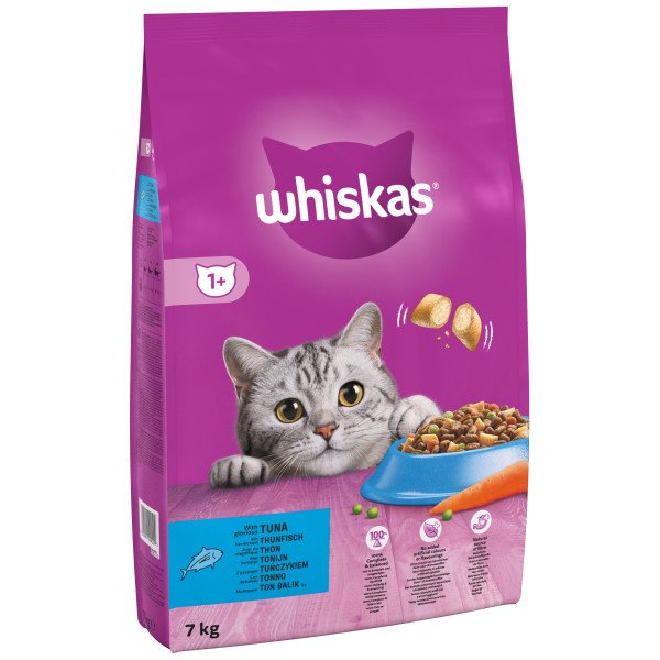 Whiskas Dry 1+ Adult Tuna 7kg