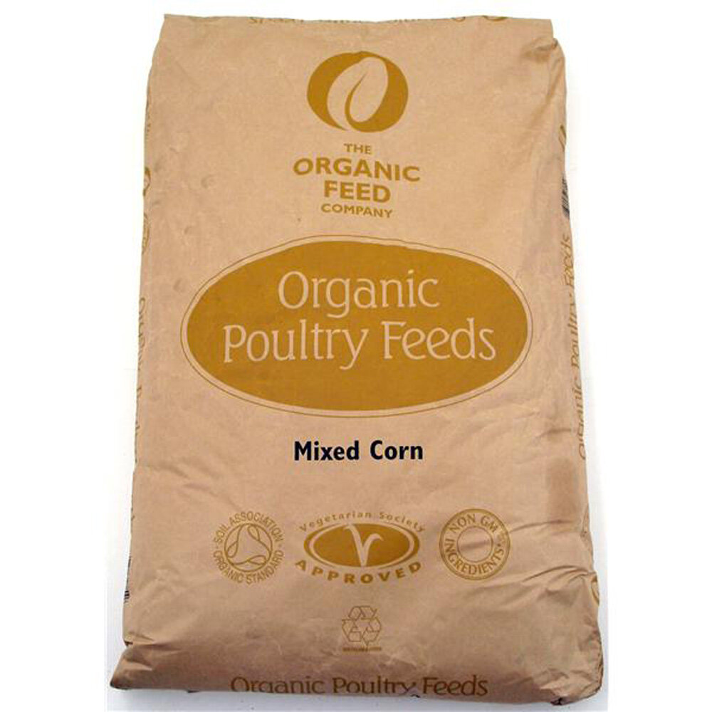 Allen & Page Organic Feed Company Mixed Corn Poultry Food 20kg