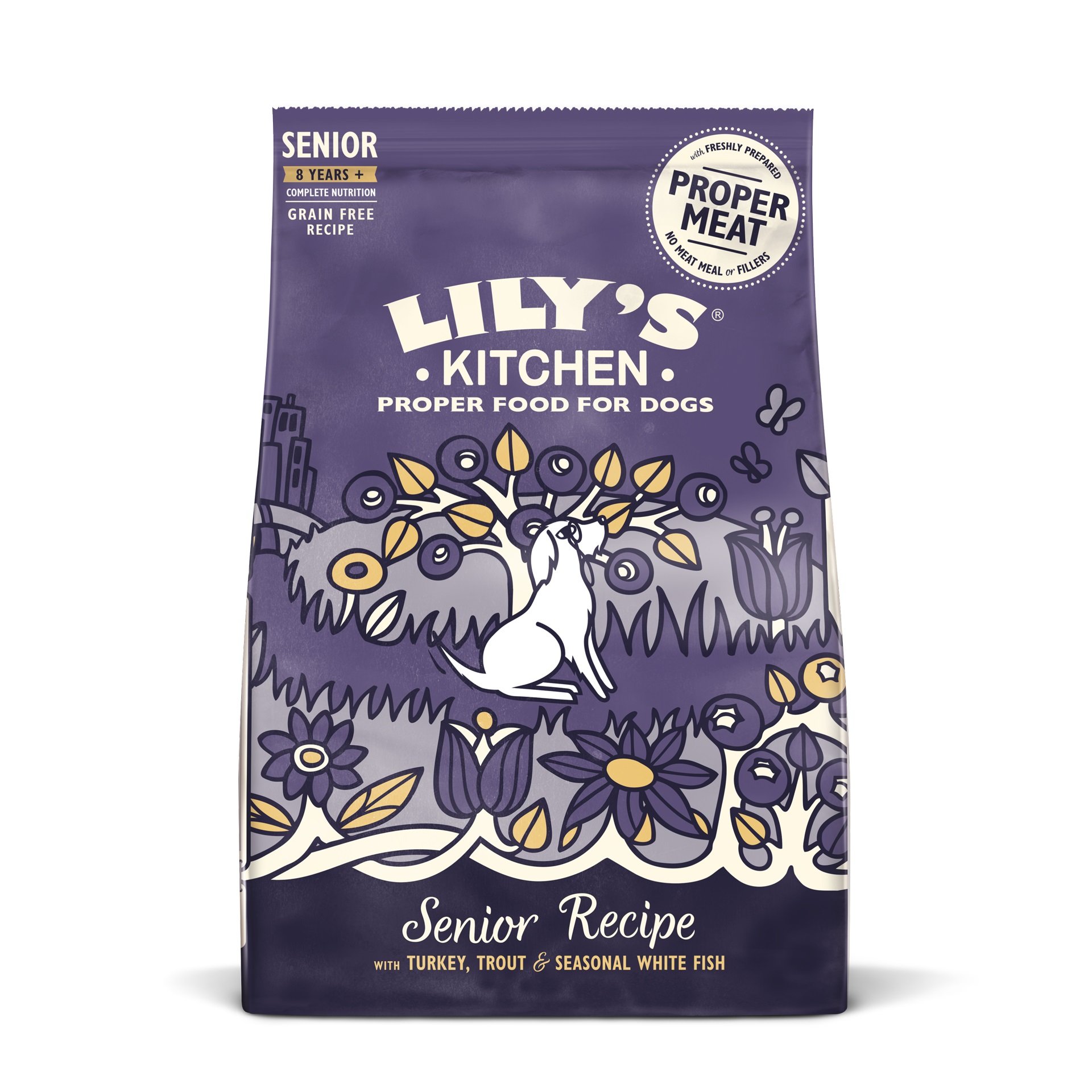 Lily's Kitchen Adult 8+ Salmon & Trout Dog Food 7kg