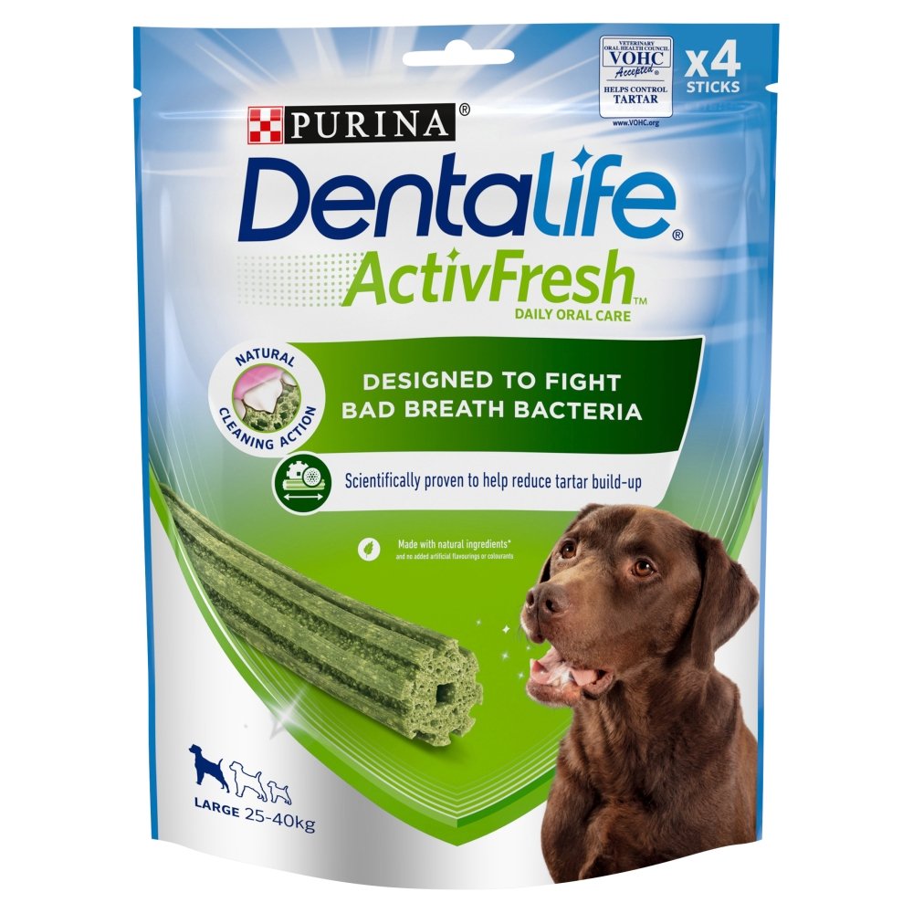 DentaLife ActivFresh Large 6 x 142 (4 Sticks)