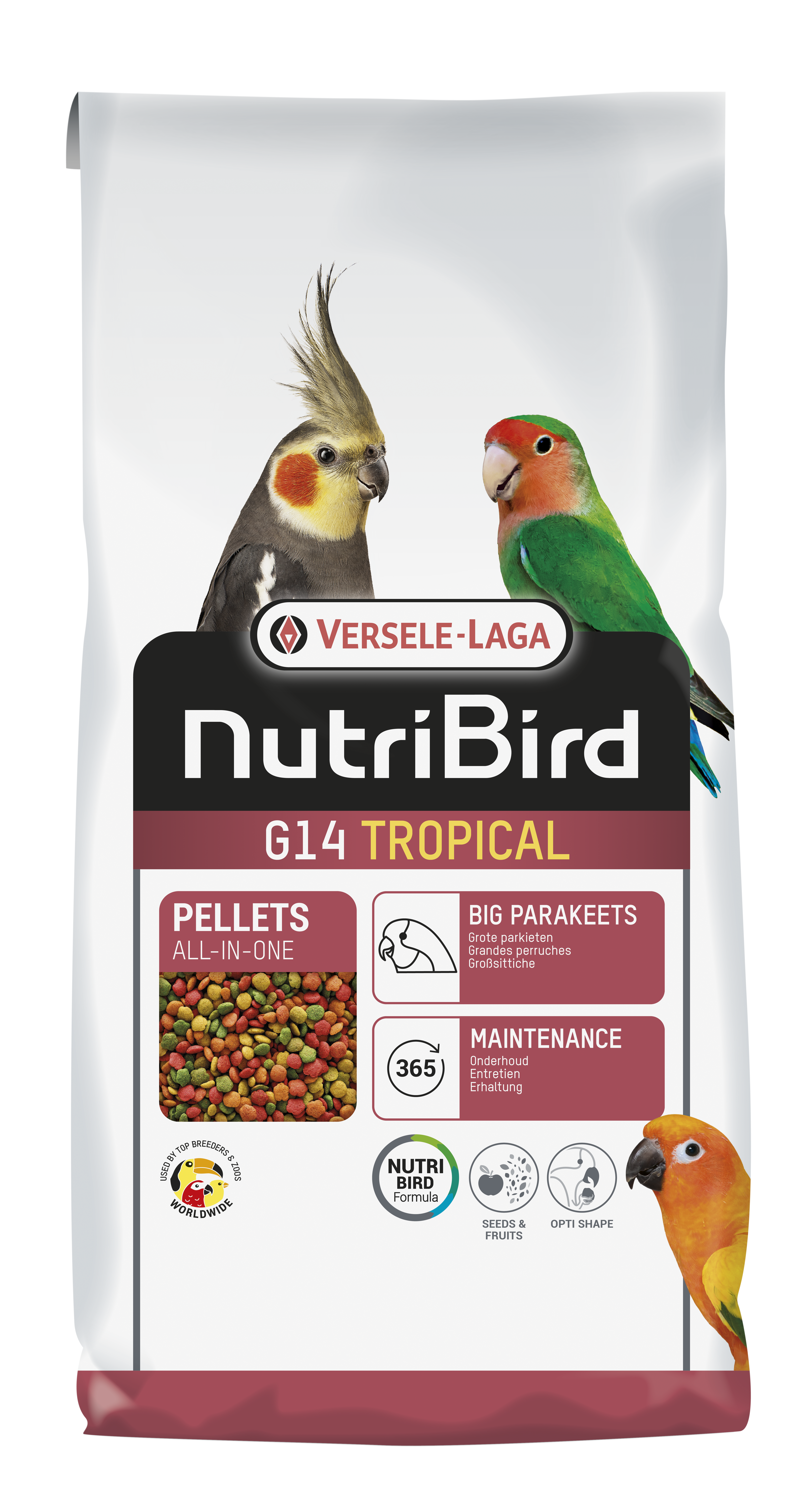 Versele Laga NutriBird G14 Tropical Patakeet Feed 10kg
