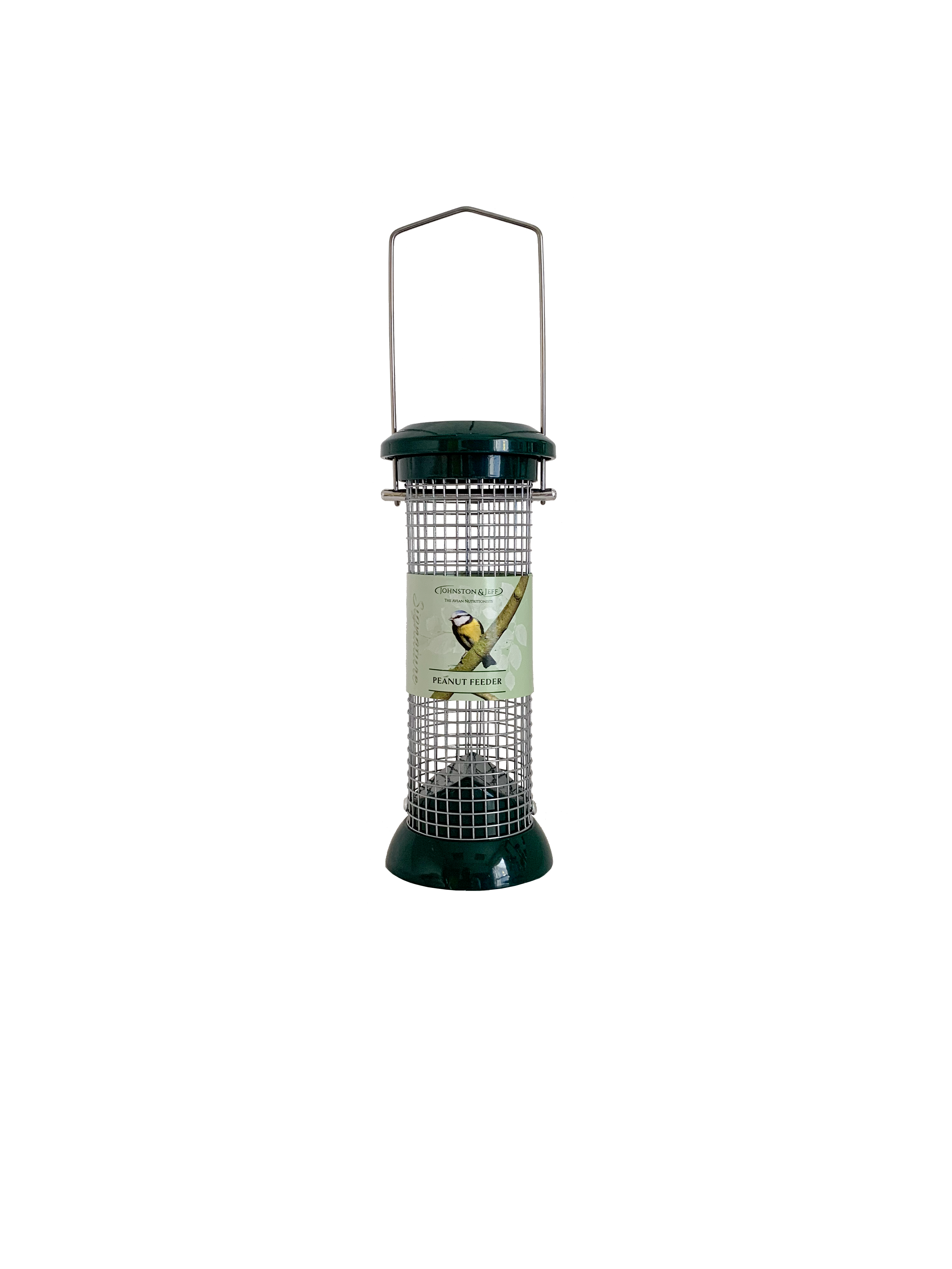 Johnston & Jeff Signature Green Cast Peanut Feeder 20cm