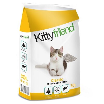 Kitty Friend Classic Cat Litter 30L