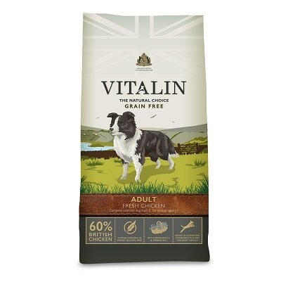 Vitalin Adult Grain Free 60% Fresh Chicken 12kg