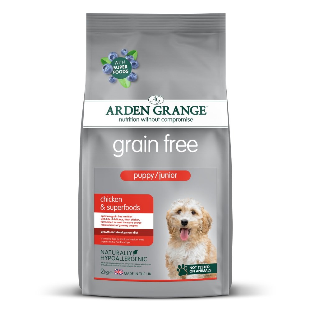 Arden Grange Puppy/Junior Grain Free Chicken & Superfoods 2kg