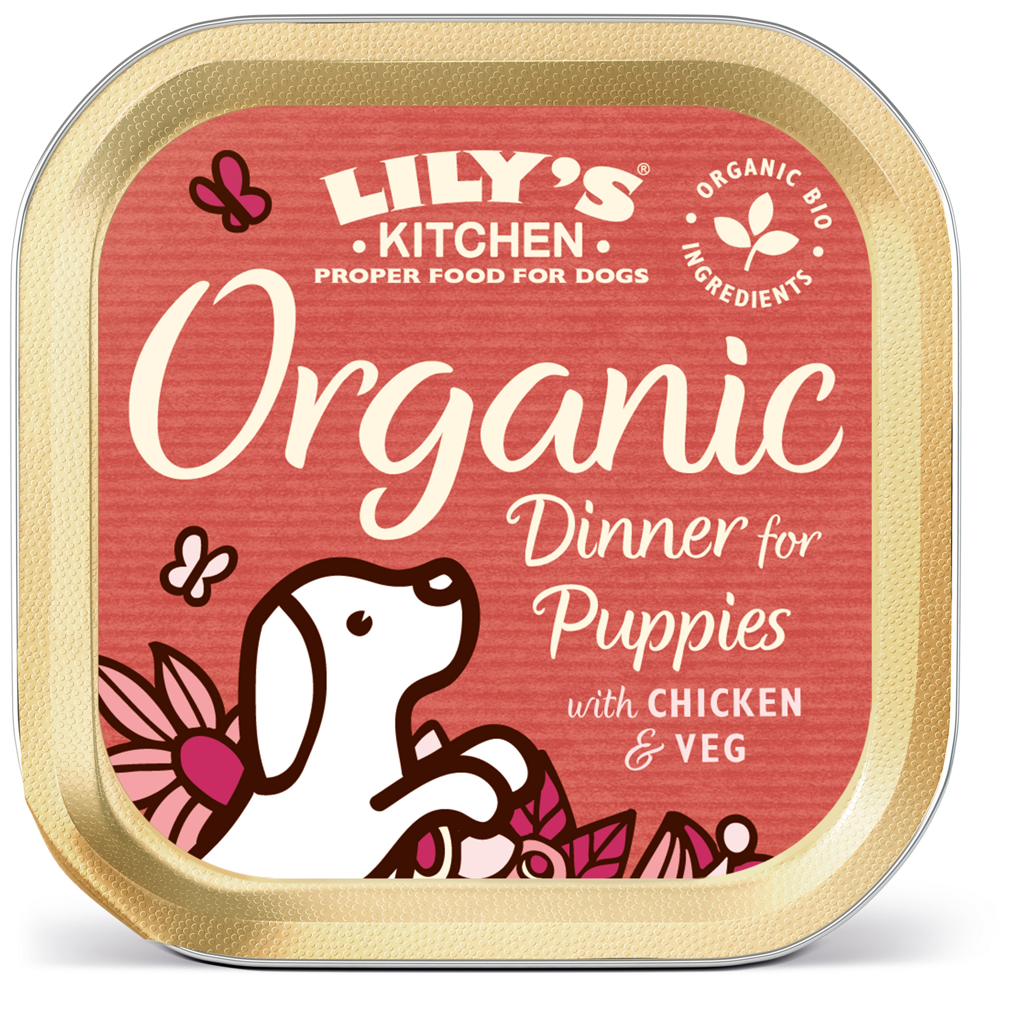 Lily's Kitchen Organic Dinner for Puppies Foil 11 x 150g