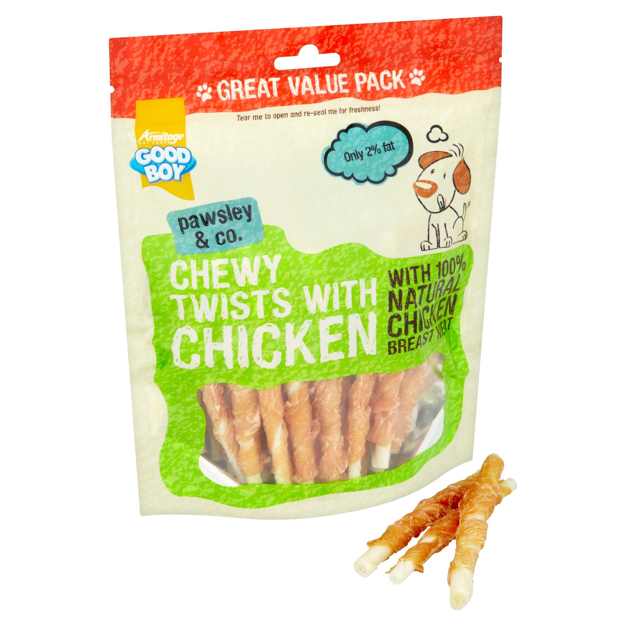 Good Boy Chewy Chicken Twists 3 x 320g