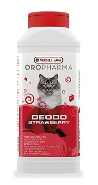 Versele Laga Oropharma Deodo Cat Litter Deodorant Strawberry 750g