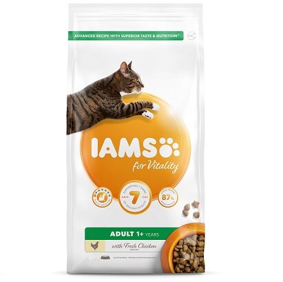 Iams Cat Adult Vitality Chicken 800g