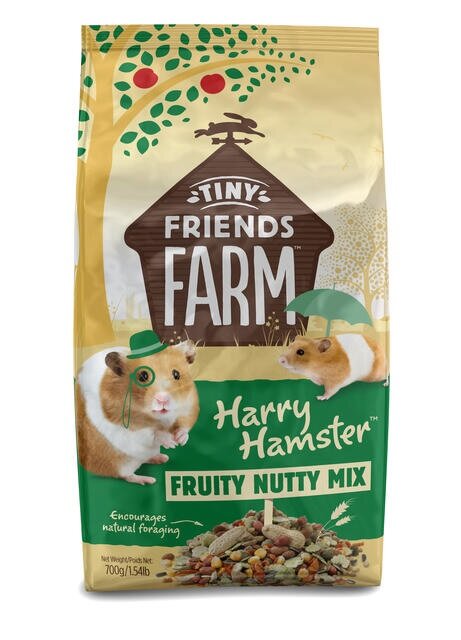 Tiny Friends Farm Harry Hamster Fruity Nutty Mix 6 x 700g