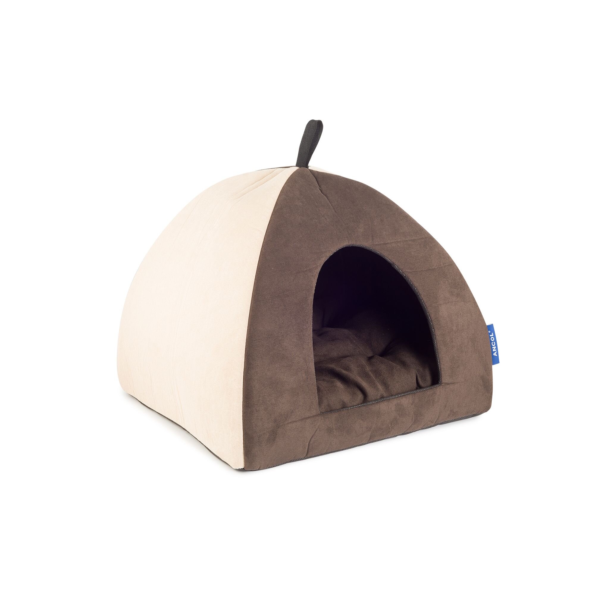 Ancol Sleepy Paws Pyramid Timberwolf Bed Beige