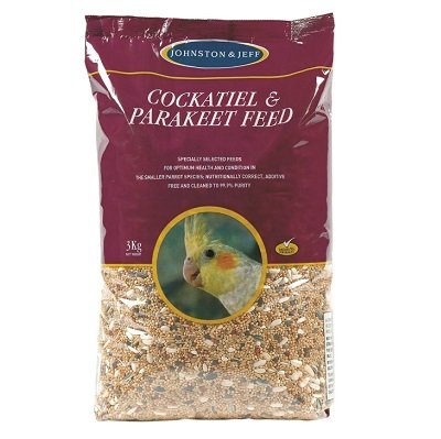 Johnston & Jeff Cockatiel & Parakeet Mix 3kg