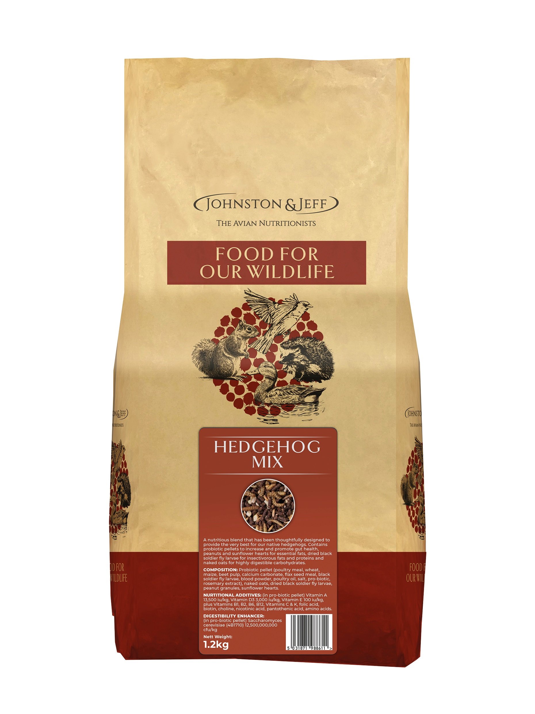 Johnston & Jeff Hedgehog Mix 6 x 1.2kg