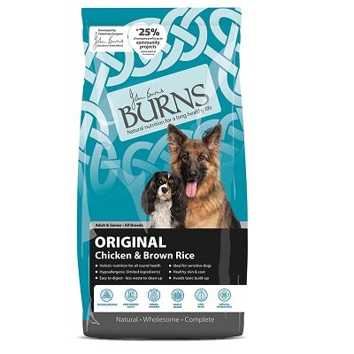 Burns Original with Chicken & Brown Rice Dog Food 6kg