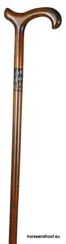 Classic Canes Beech Derby Cane - With Milled Collar