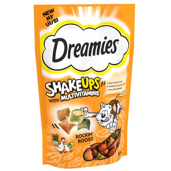 Dreamies Shakeups Rockin Roost 8 x 55g