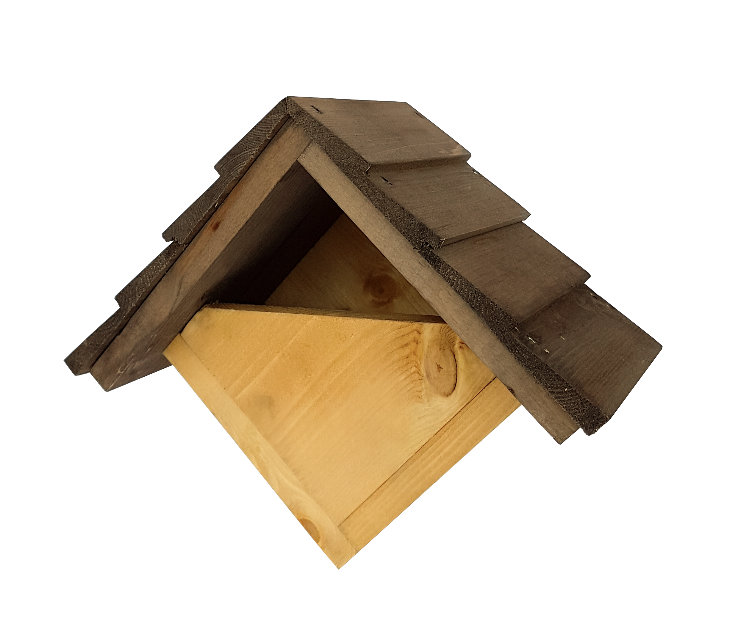 Johnston & Jeff Robin Nest Box with Shingles Roof