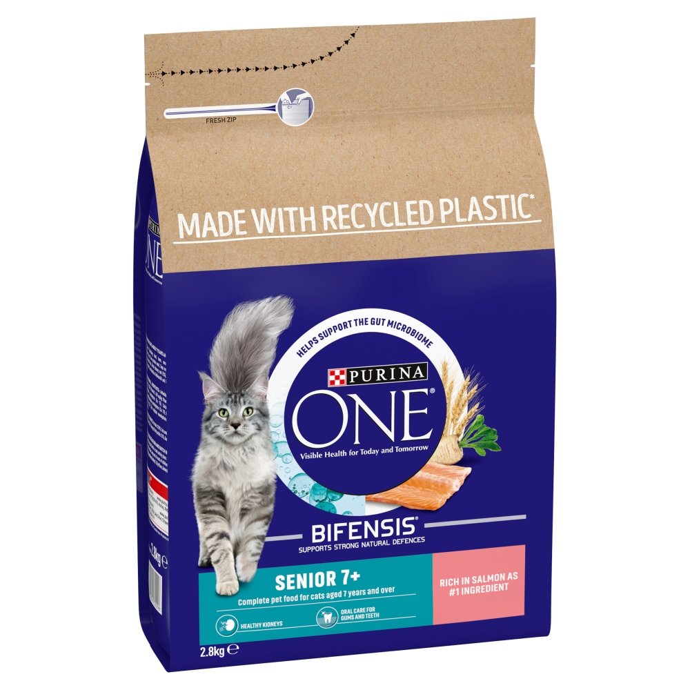 Purina One Senior 7+ Salmon 2.8kg