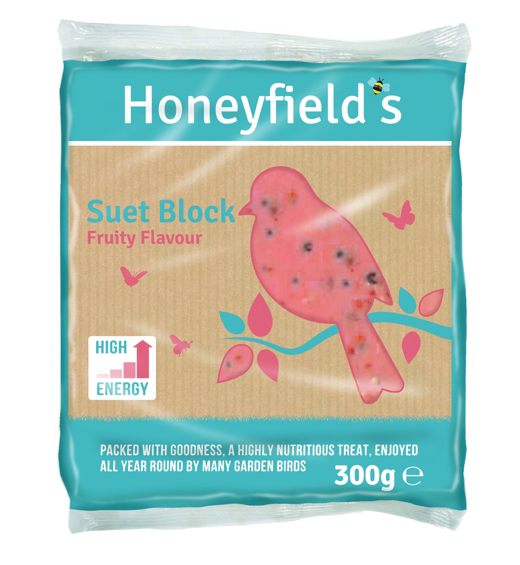 Honeyfield's Fruity Flavour Suet Blocks 10 x 300g