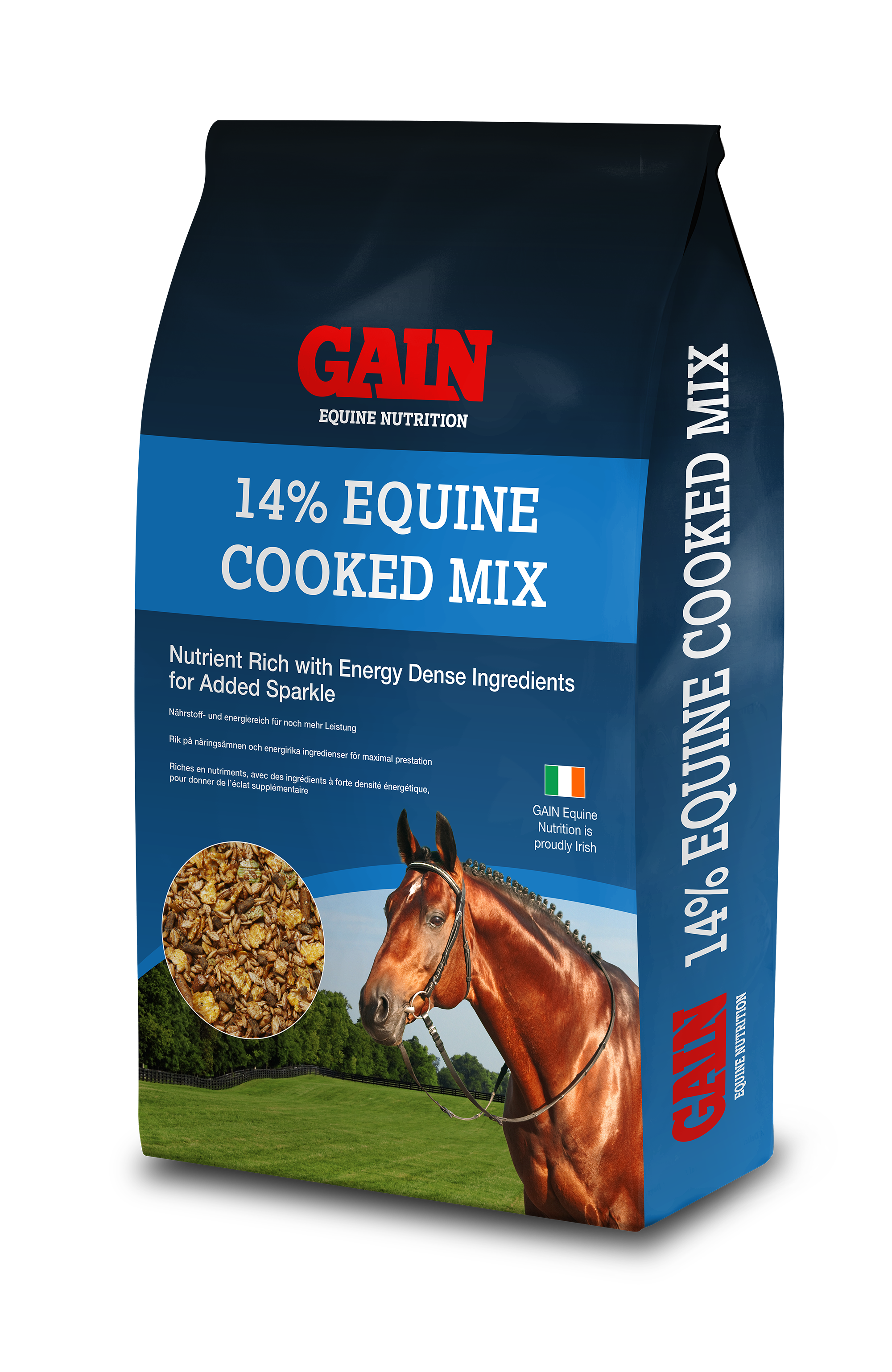 Gain Equine Cooked Mix 14% Horse Feed 20kg