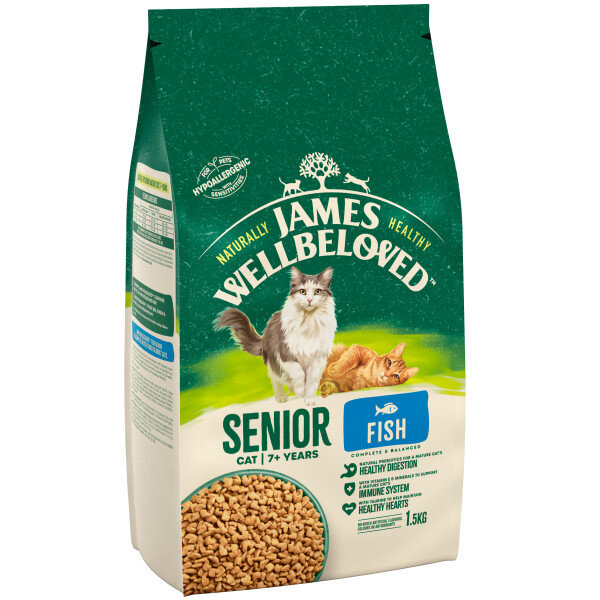 James Wellbeloved Senior Cat Fish 1.5kg