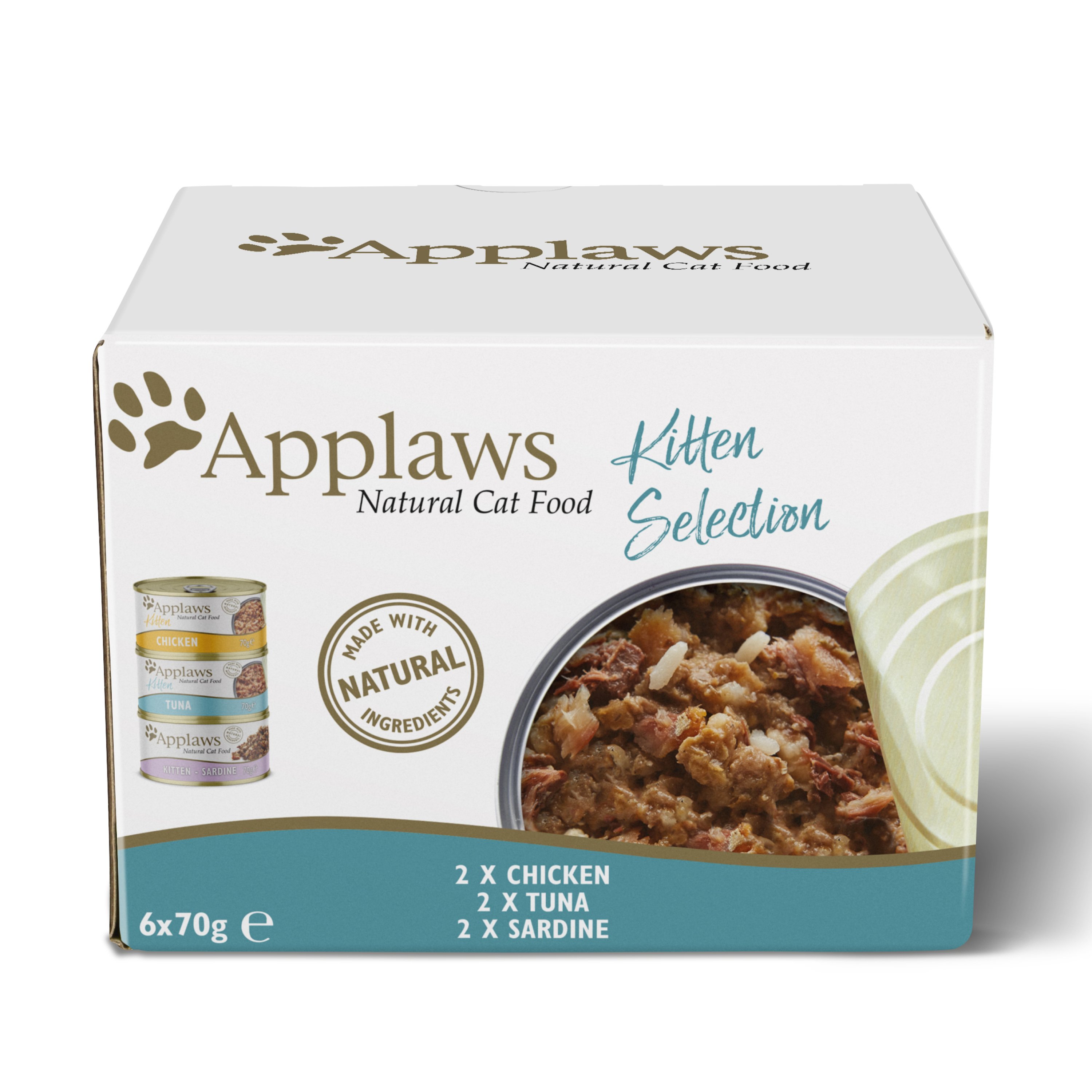 Applaws Kitten Multipack Tins 4 x 6 x 70g